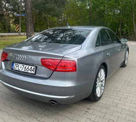 Audi A8 cena 79600 przebieg: 225300, rok produkcji 2012 z Kosów Lacki małe 254